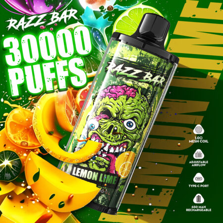 razz bar 30000 puff vape pen with 30ml e-liquid