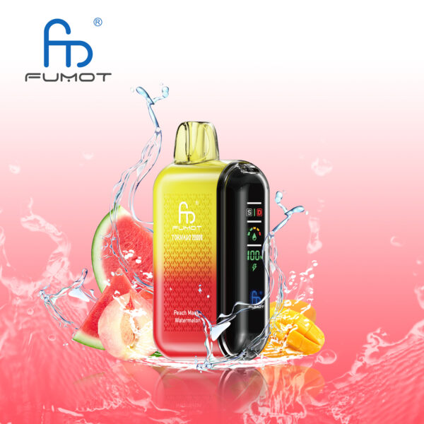 fumot tornado 20000 disposable vape box front view