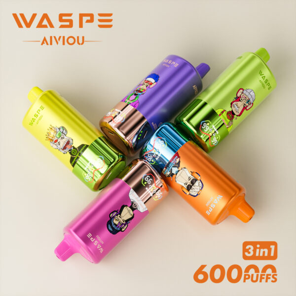 WASPE 60000 triple flavor disposable vape