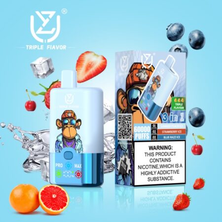 UZY 60K Disposable Vape 60000 Puffs Smart Display