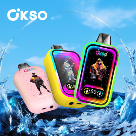 OKSO Magic Mirror 50K 50000 Puffs Disposable Vape Dual Mesh Coi