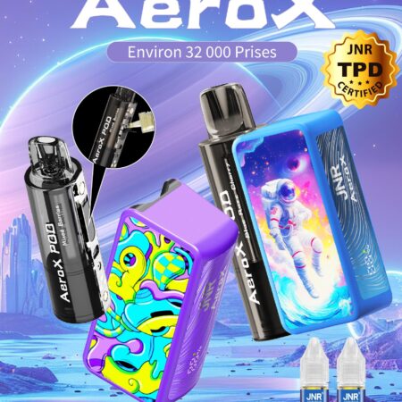 Puff jnr 32k pod kits rechargeable