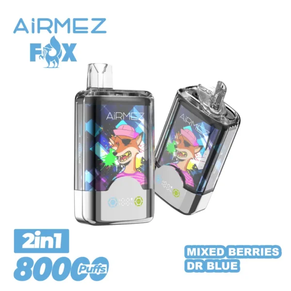 Airmez FOX 80K Dual Flavor Disposable E-Cigarette