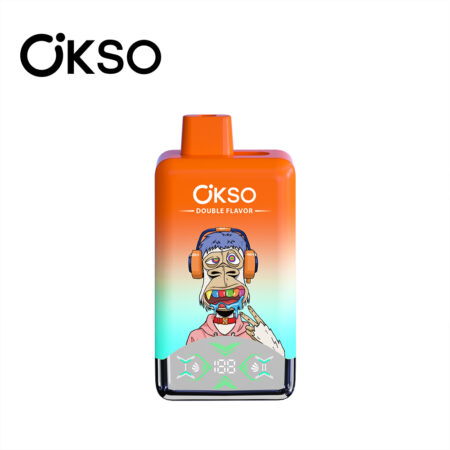 OKSO 60K disposable vape 60000 puffs dual flavor design