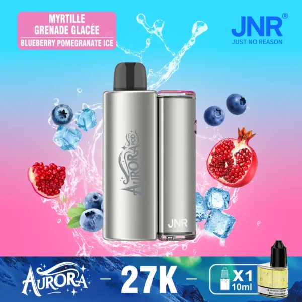 Refillable vape JNR Aurora 27000 puffs