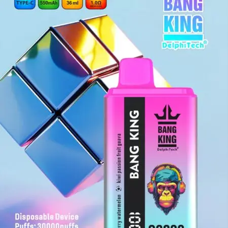 Bang King 30K smart screen display disposable vape