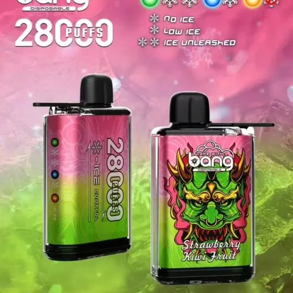 Bang King 28K handy vape with rechargeable battery