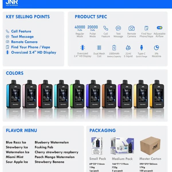 Puff jnr 40k prix best vape deal