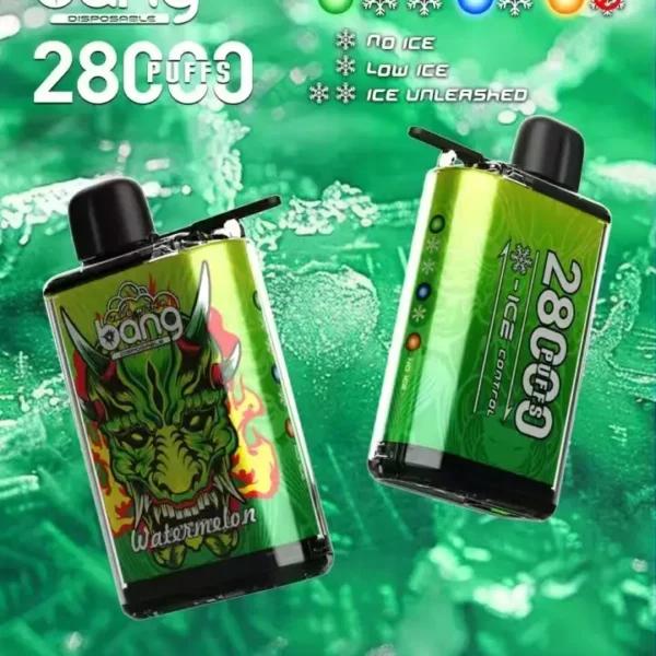 Bang King 28K disposable vape device front view