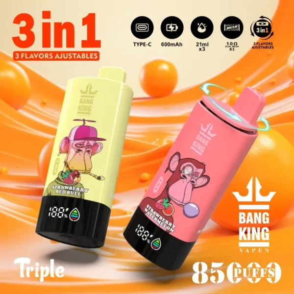 Bang King 85K puff vape wholesale Europe