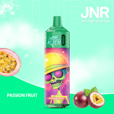 JNR Alien 10K puff vape pen with fruity flavors