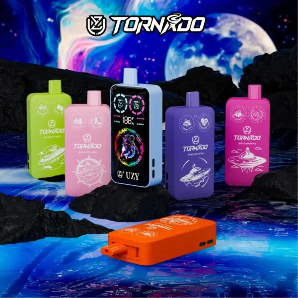 UZY 30K 30000 Puffs Disposable Vape Smart Screen Design
