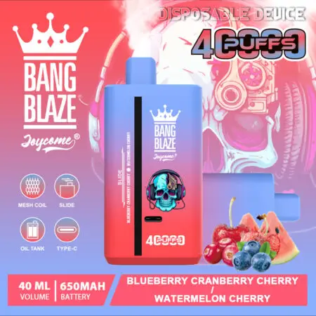 Bang King 40K big puff smart vape in hand