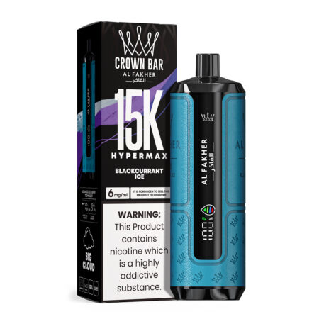 Crown Bar Al Fakher 15000 disposable vape 30ml e-liquid