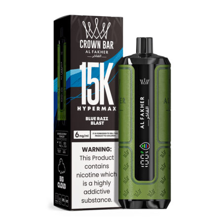 Crown Bar Al Fakher 15k disposable vape 45 flavors