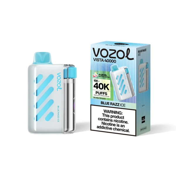 Vozol Vista 40K Rotary Interaction Disposable Vape Front View