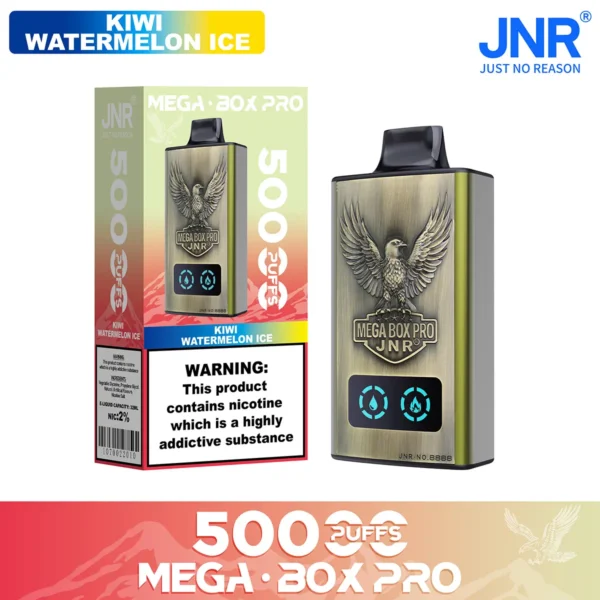 Puff JNR Mega Box 50k in Hand – Portable Size