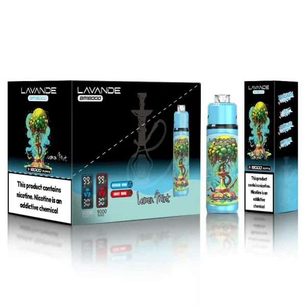 Lavande BM 18000 disposable vape 18K puffs rechargeable design