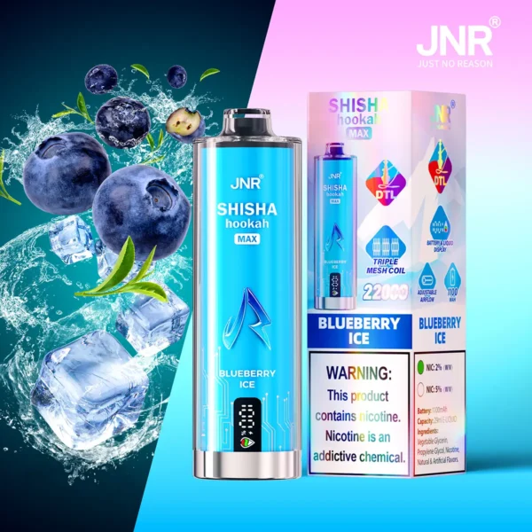 JNR Shisha Max 22k Disposable Vape – Puff JNR 22000 Pen