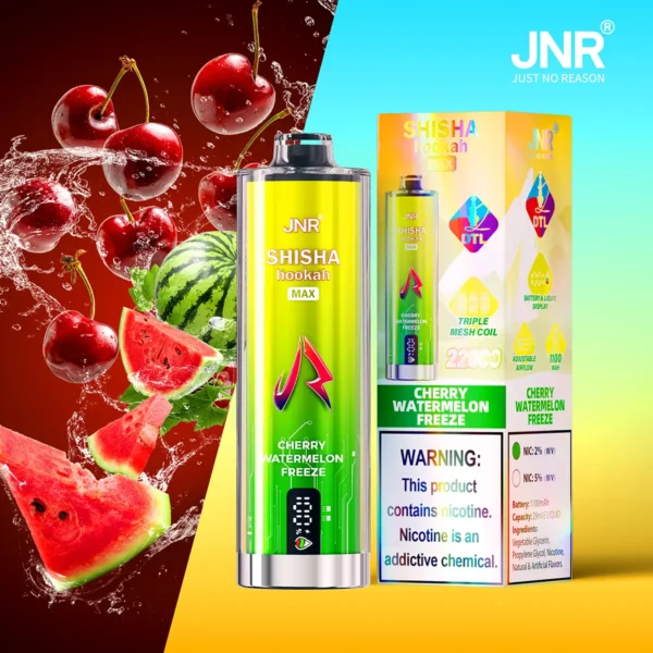 JNR Shisha Max 22k Vape Box – Front View