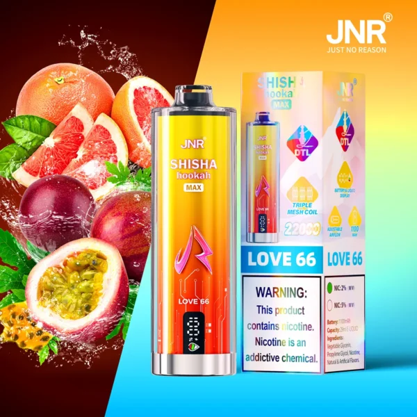 Puff JNR 22k Vape Packaging – JNR Shisha Edition