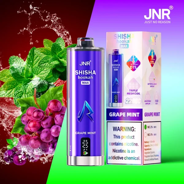 JNR Puff 22k Rechargeable Vape Pen Flavor Line-up
