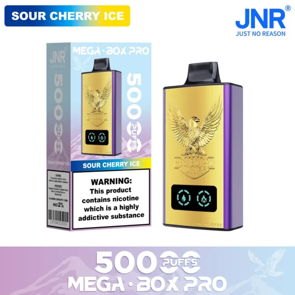 Puff JNR Mega Box Rechargeable Vape with LED Display