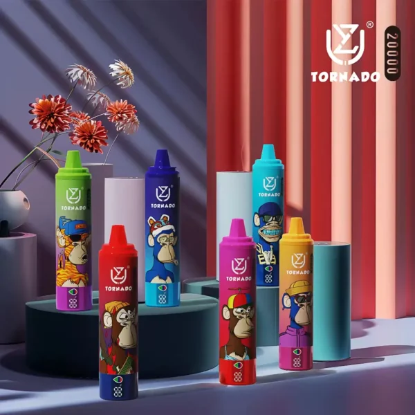 UZY 20K disposable vape mesh coil close-up
