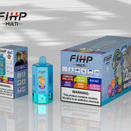 FIHP fashion disposable vape 6in1 multi flavor design
