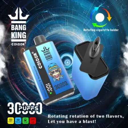 Bang King 30K disposable vape dual flavor front view