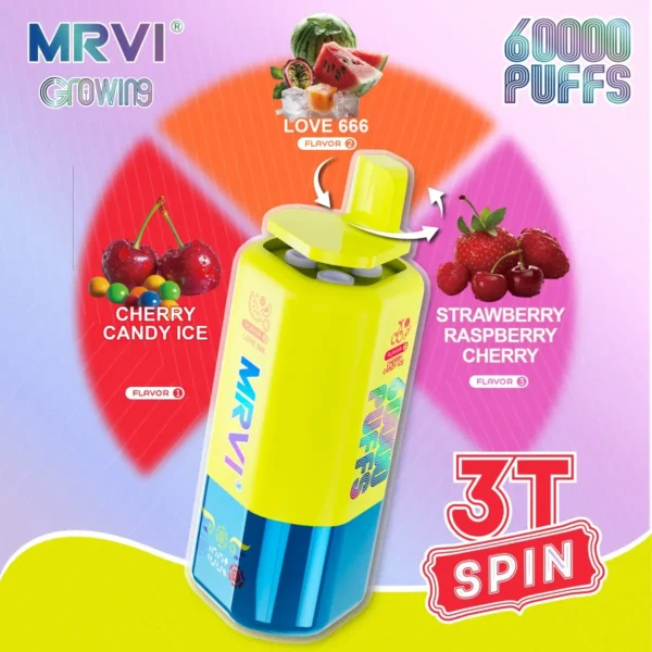MRVI 60K wholesale vape display box