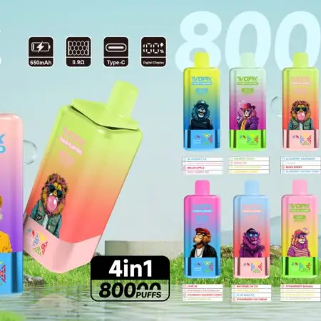 Four flavors 80000 puffs big puff vape device