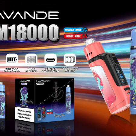 0 flavors collection Lavande BM 18000 disposable vape pen