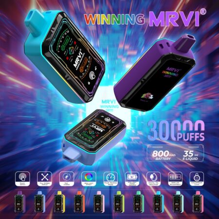 MRVI 30K dual mesh coil vaping device