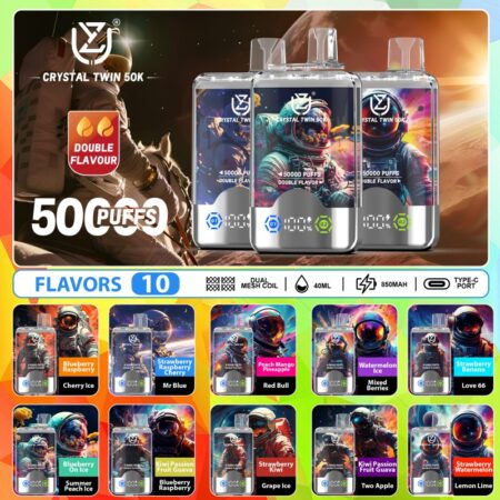 UZY 50K 50000 Puffs Disposable Vape Crystal Design
