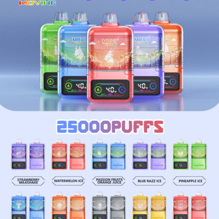 MRVI 25K big puff vape with flavors