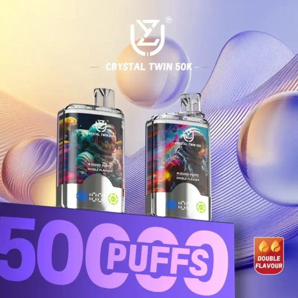 UZY 50K Rechargeable Vape Type-C Charging