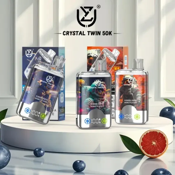 UZY 50K Mesh Coil Disposable Vape Close-up