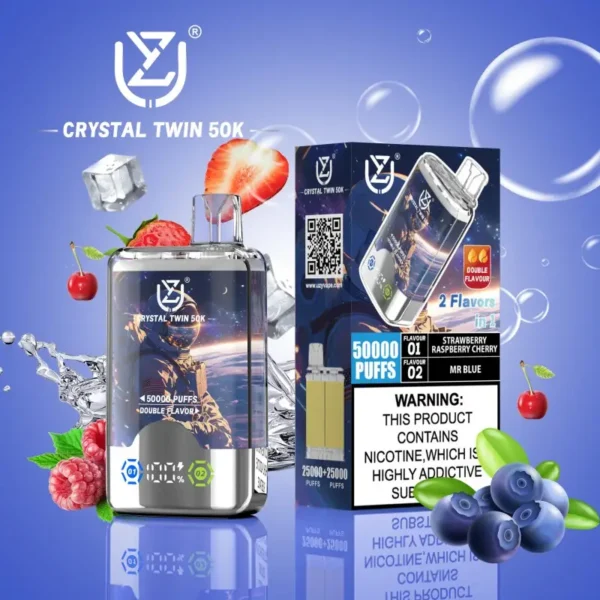 UZY 50K Vape Europe Wholesale Crystal Design