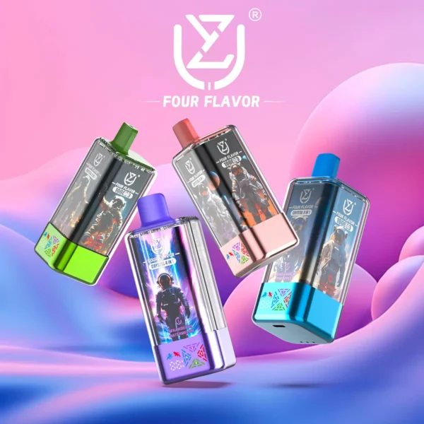 UZY 100K disposable vape pen with LED display