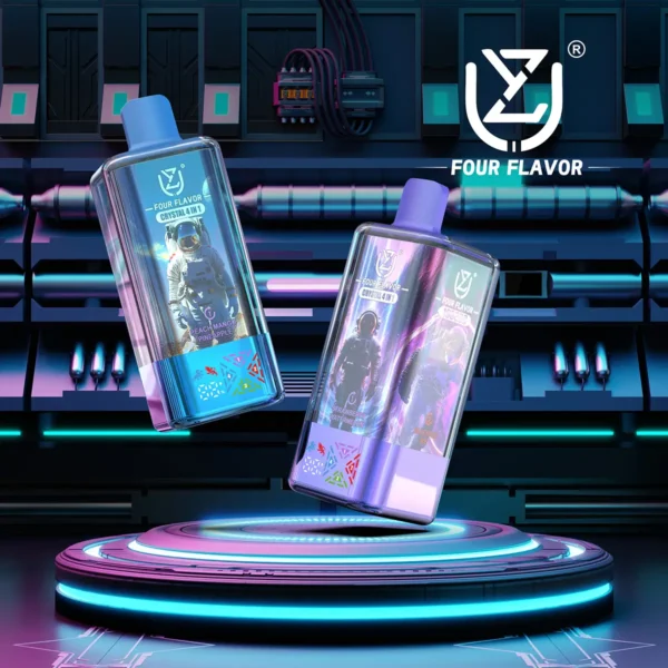 UZY 4in1 flavor disposable vape close-up